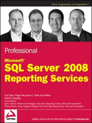 cover image of Professional Microsoft SQL Server 2008 Reporting Services